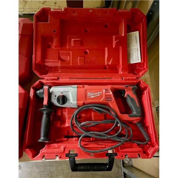 Milwaukee 1" SDS PLUS ROTARY HAMMER w/case