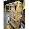Image 2 : 5 shelf display cabinet approx. 6ft H 4ft W 14in D