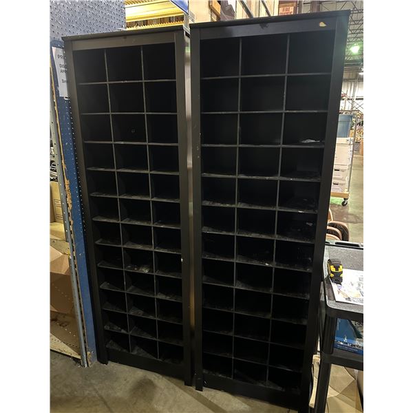 2 mail sort multiple shelved unit