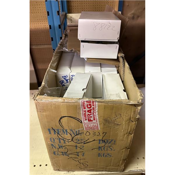 Box of various colour/sizes sunglasses