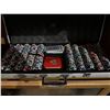 Image 2 : Complete poker set w/chips & card