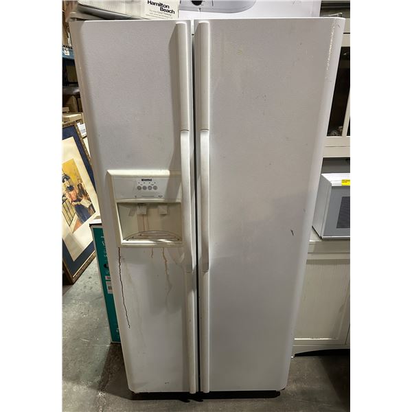 Vintage Kenmore fridge (approx. 32in L x 31in D x 68in H)