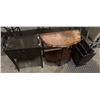 Image 1 : 3 pieces of furniture side table, magazine holder, etc...
