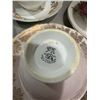 Image 4 : Large table top of various tea cups & plates (approx. 40 pieces)