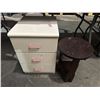 Image 1 : Group of 2 stool & small 3 drawer storage table