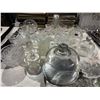 Image 2 : Group of glassware including - cups, bowls, tree plates, etc...