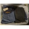 Image 3 : 3 bins full of various sized jeans