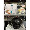 Image 1 : Group of 3 soft-serve, vintage Donview ice cream maker & charcoal grill