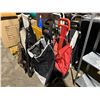 Image 2 : Group of 3 shopping bag cars, camping chairs, stool, TV dinner stands, canes, etc...