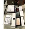 Image 1 : Large group of assorted EMPTY Apple / electronic boxes & Phone cases - includes Apple Watch Series 2