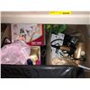 Image 4 : 3 boxes full of assorted misc items - includes / laundry detergent / bathroom items / blowdryer etc