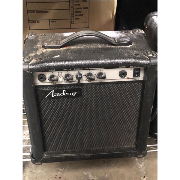 Group of guitar amplifiers includes academy 15-watt model: SED-15 & Cheri 10-watt model CG-10