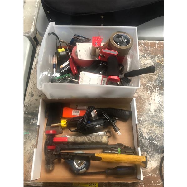 Large group of assorted tools includes - hammers, screwdrivers, etc...