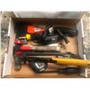 Image 3 : Large group of assorted tools includes - hammers, screwdrivers, etc...