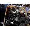Image 4 : Pallet full of misc electronics includes - room fan, electrical wiring, speakers, remotes, fans, etc