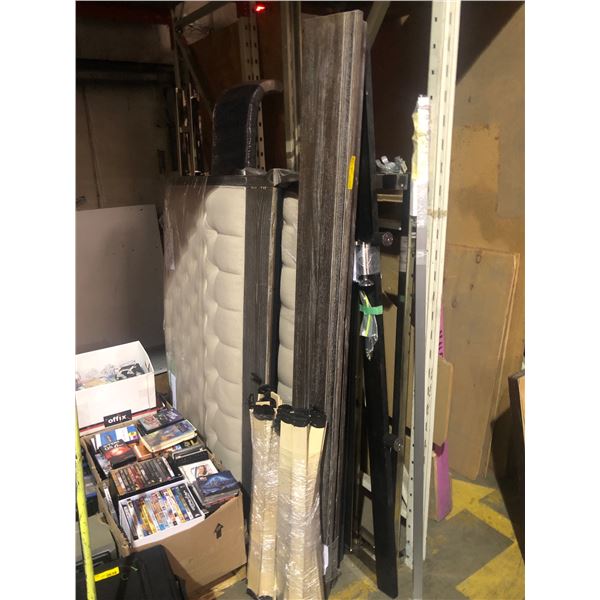 Group of assorted bedframes