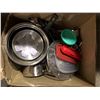 Image 2 : Group of misc household kitchen items including - Tupperware, bowls, cooking trays, etc...