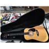 Image 1 : Burswood acoustic guitar w/case