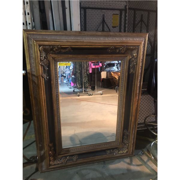 Decorative wall hanging mirror (approx. 43in W x 56in H)