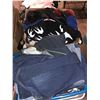 Image 2 : Pallet lot of assorted clothes - includes jeans / biker jacket / lingerie etc