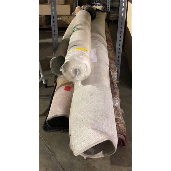 Large group of assorted carpets