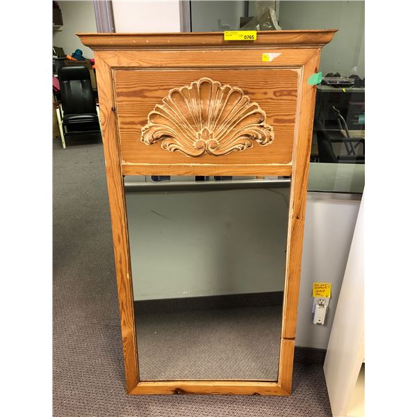 Victorian style wall mirror (approx 33" x 60")