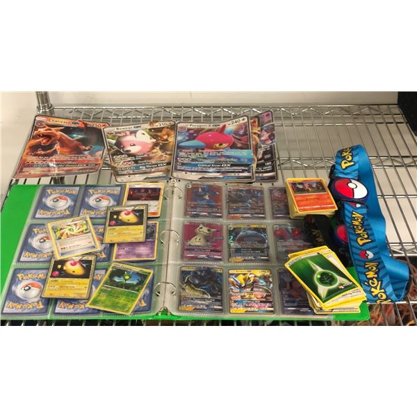 Group of assorted Pokemon collectible cards