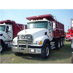 2004 MACK CV713 GRANITE TRI-AXLE DUMP