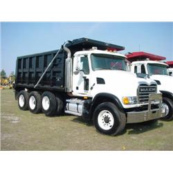 2003 MACK CV713 GRANITE TRI-AXLE DUMP