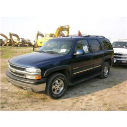 2002 CHEVROLET TAHOE LOADED