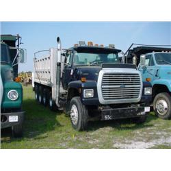 1988 FORD 9000 QUAD AXLE DUMP