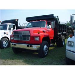 1990 FORD F800S/A DUMP