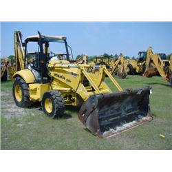 KOMATSU WD140 4X4 LOADER BACKHOE