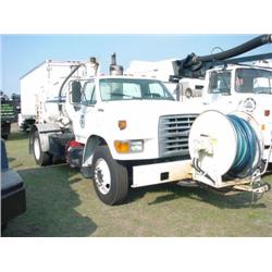 1997 FORD F SERIES VACUUM TRUCK