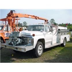 1975 FORD F750 FIRE TRUCK