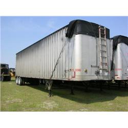 1975 GREAT DANE 45' OPEN TOP CHIP VAN