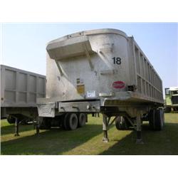 1995 DORSEY 28' ALUMINUM DUMP TRAILER
