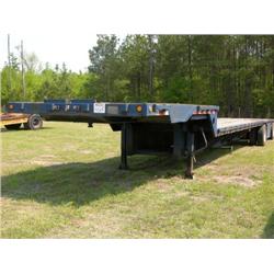 1987 TRANCRAFT DROP DECK TRAILER