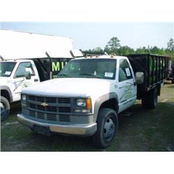 1999 CHEVROLET 3500 ROLL OFF TRUCK