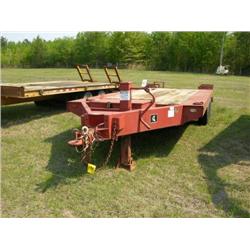 1982 DITCH WITCH BT15 T/A TRAILER