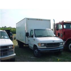 2001 FORD E-450 VAN TRUCK