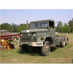 MILITARY 6X6 T/A CAB & CHASSIS