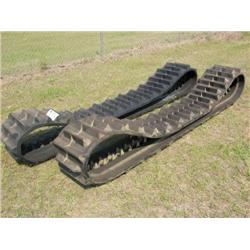 SET OF NEW RUBBER TRACKS