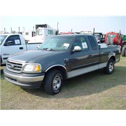 2002 FORD F150 EXTENDED CAB PICKUP