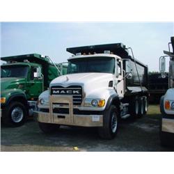 2005 MACK CV713 GRANITE TRI-AXLE DUMP