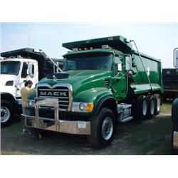 2004 MACK CV713 GRANITE TRI-AXLE DUMP