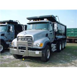 2004 MACK CV713 GRANITE TRI-AXLE DUMP