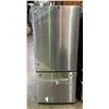 Image 2 : New GE Appliances ENERGY STAR 21.0 Cu. Ft. Bottom-Freezer Refrigerator GDE21DSKNKSS (retail $2099)