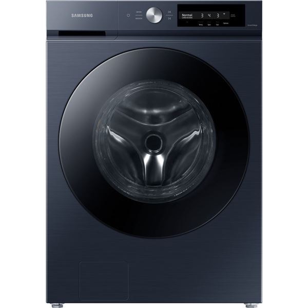 New Samsung Bespoke 4.6 cu. ft. Large Capacity Smart Front Load Washer in Brushed Black with Super S