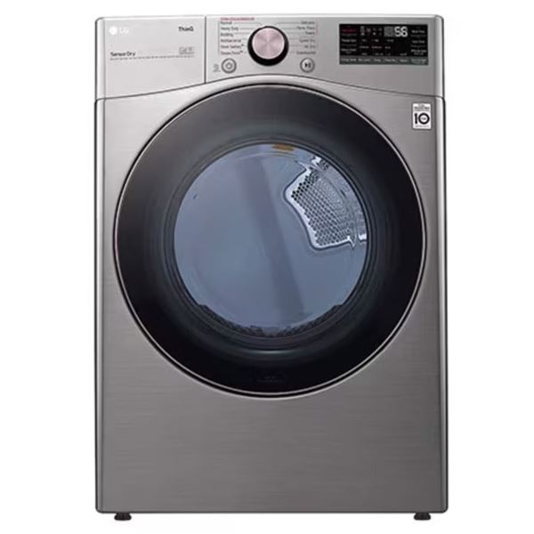 New LG 7.4 cu.ft. Ultra Large Capacity Front Load Electric Dryer DLEX3850V (retail $1,499.99)